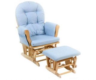 Stork Craft Hoop Glider and Ottoman Set 6 Colors Rocker Rocking Chair Furniture