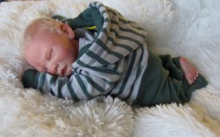 Little Reborn Baby Boy Cody Discontinued 'Jamie' Preemie Doll Kit by Secrist