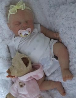 Ceilis Creations Nursery Realistic Reborn Baby Girl Heike Kolpin Sculpt