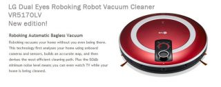 â˜…new Editionâ˜…lg Roboking VR5170LV Dual Eyes Cameras Robot Vacuum Cleaner EMS