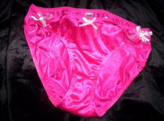 New Ribbons N Rosebuds Panties Sz 10 Bikini Adult Sissy Womens Mens TV CD Sexy