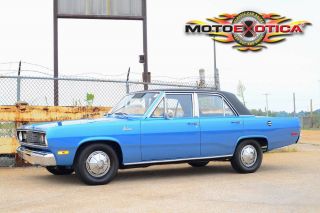 1972 Plymouth Valiant Sedan Outstanding Restoration A Total Time Machine