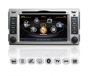 Hyundai Santa FE Touchscreen Autoradio Navigation GPS DVD  USB DVBT Bluetooth