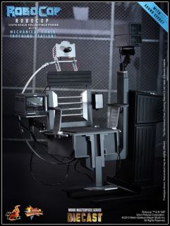 1 6 Hot Toys MMS203D05 – Robocop with Mechanical Chair Alex Murphy Diecast
