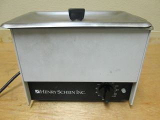 Henry Schein Ultrasonic Cleaner Model Hshein Dental Medical Lab Sink Bath Unit