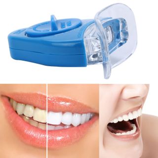 Practical Whitener Blue Beauty Tooth Tool Set LED Light Teeth Whitening Devices