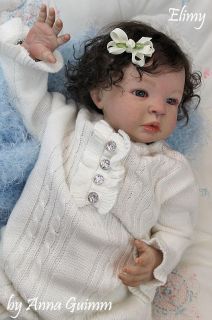 So Real Reborn Baby Doll Shyann Aleina Peterson Now Emily Big Size Girl 22"