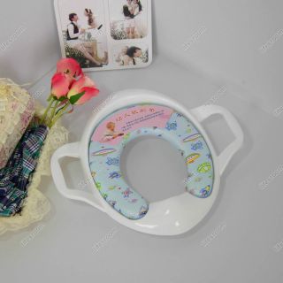 Baby Kids Toddler Potty Trainer Soft Padded Toilet Seat Pedestal Pan Chair Cover
