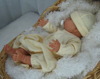 Reborn Baby Doll" Lana's Reborn Nursery"17" Reborn Preemie Full Vinyl Body Awake