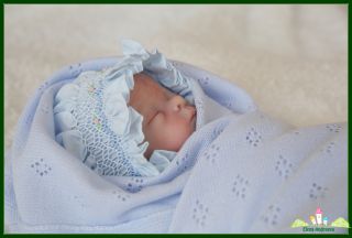 Lifelike Reborn Preemie Baby Girl from Mumma's Lil Monkey by Bonnie Brown