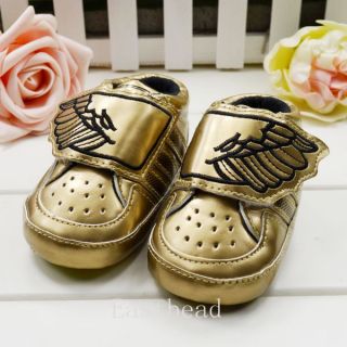 Hot Baby Boys Infant Toddler Wing Sneaker Soft Sole Crib Shoes Age 0 18 Months