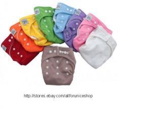 New Reusable Washable One Size Adjustable Baby Cloth Diaper Nappy