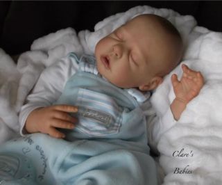 Clare's Babies Stunning Reborn Baby Boy Chloe Camille by Ann Timmerman