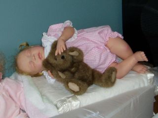 OOAK Le Beautiful Newborn Baby Doll Grace Realistic Sleeping Baby