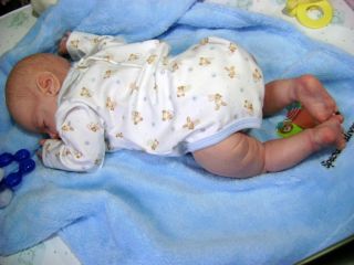 Adorable Newborn Reborn Baby Doll Boy Grace Sculpt by Tina Kewy 26 500