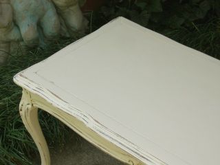Distressed Shabby French Chic Vanilla Coffee Table