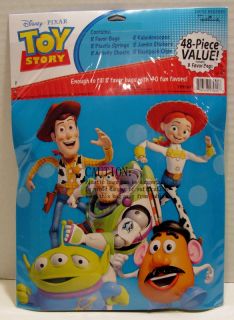 Disney Pixar "Toy Story 3" Birthday Party Favor Pack for 8 Guests Hallmark