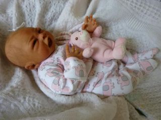 Screaming Reborn Baby Girl Doll Blake The Crier by Jackie Gwin RARE Full Legs