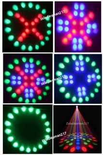 RGB Red Green Blue 46 Pcs LED 25W Disco DJ Party Stage Moonflower Light