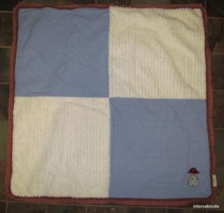 Wendy Bellissimo Vintage Firedog Baby Nursery Crib Quilt Square Blanket Decor