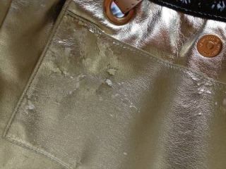 Michael Kors Jet Set Item Crinkled Patent Leather Tote