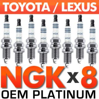 8 x NGK OE Laser Platinum Spark Plug Set Toyota Lexus 4 0L 4 7L V8 BKR6EP11