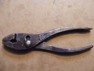 Antique Ford Motor Company Pliers Screwdriver Combination Tool Car Repair