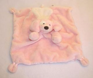 Baby Gund Pink Spunky Satineesnug Pup Dog Blanket 58969
