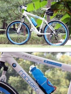 Cycling Bike Bicycle 700ml Sports Water Bottle Blue 