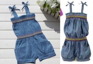 Girls Baby Kids Bib Overalls Jumpsuit 1 6Y 1pcs Outfit Cute Rompers Clothing