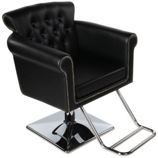 New Beauty Salon Equipment Black Vintage Hydraulic Hair Styling Chair SC 06BLK