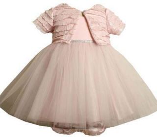 Boutique Bonnie Jean Baby Infant Dress Size 0 3 Months Boutique Pageant Clothing