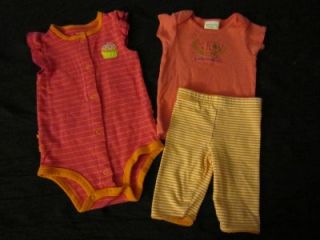 36 P Carter's Infant Baby Girl 6 9 12 Months Spring Summer Clothes Lot 10