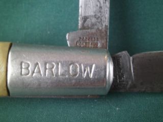 Barlow Imperial 2284833 Providence Rhode Island 2 Blade Folding Pocket Knife