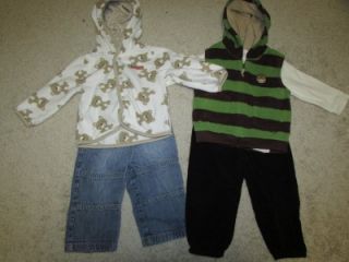 50pc Baby Toddler Boy 12 Months Fall Winter Outfits Clothes Lot 904