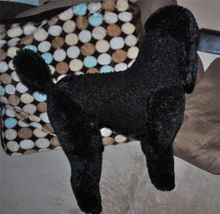 Black Life Like Poodle Giant Jumbo Plush Puppy Dog Melissa and Doug 2 Foot
