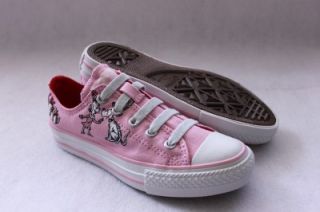 Converse Kids Dr Seuss Girls Cindi Lou Pink Canvas Shoe Tennis Sneaker Size 11
