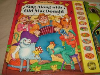 3 Musical Music Play A Sound Song Books Lot Shrek 2 Third Fantastic 4