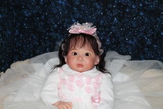 Sweet Pea Babie's Nursery Reborn Doll Sweet Baby Girl Kelley by Phil Donnelley