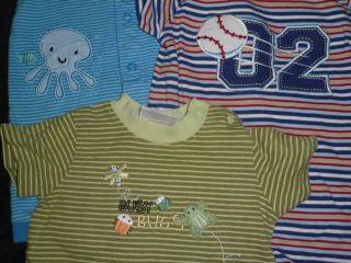 Baby Boy Clothes 0 3 3 6 6 Months Spring Summer Outfit Lot 50 Pieces