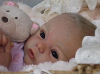 Clare's Babies Stunning Reborn Baby Girl Doll Livia by Gudrun Legler Sold Out