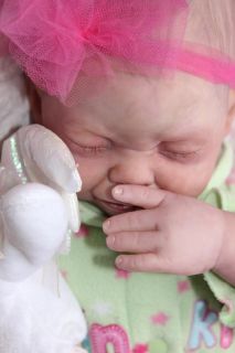 Bellelove Reborn Baby Girl Doll RuBert Puddin Child Artist Age 8 OOAK 5lb 3oz 18