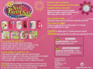 Pink by Kiss Pop Princess Nail Party Kit 53450 PNPK01