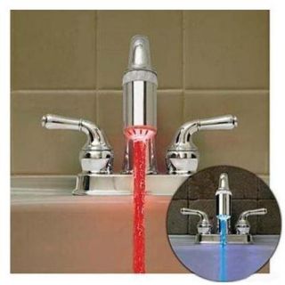 Water Glow Shower LED Faucet Light Temperature Sensor