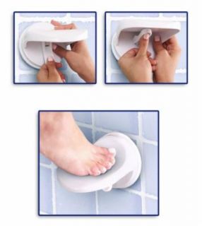 Shower Bath Suction Locking Handle Hand Hold Foot Rest