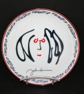 John Lennon Art Self Portrait Too Collector Plate