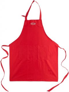 Stellar Kitchen Chefs Cooking Apron Red Universal Adult Size with Pockets