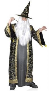 Deluxe Men's Merlin Wizard Fancy Dress Party Costume Size XL 3 Pieces Free Post