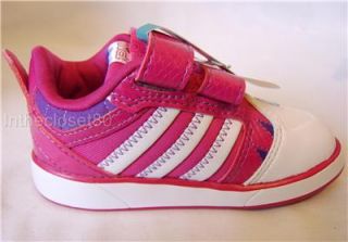 New Adidas Ortholite Disney Monsters Inc Pnk Girls Toddlers Trainers Pink White