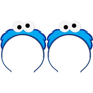Sesame Street Cookie Monster Party Favor Headbands 2ct Party Supplies